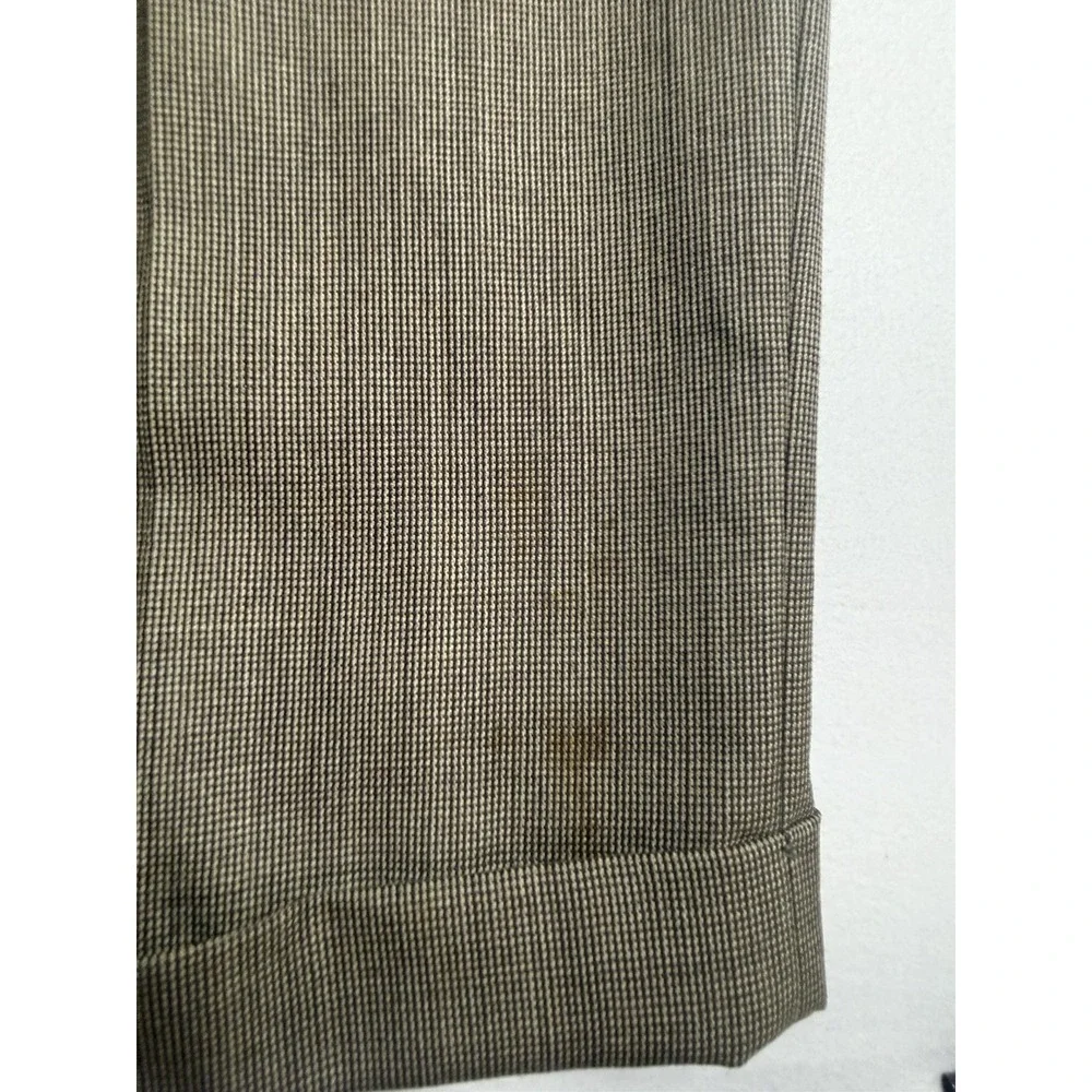 Lauren Ralph Lauren Mens Dress Pants 36x32 100% Wool Old Money Canada Union Made